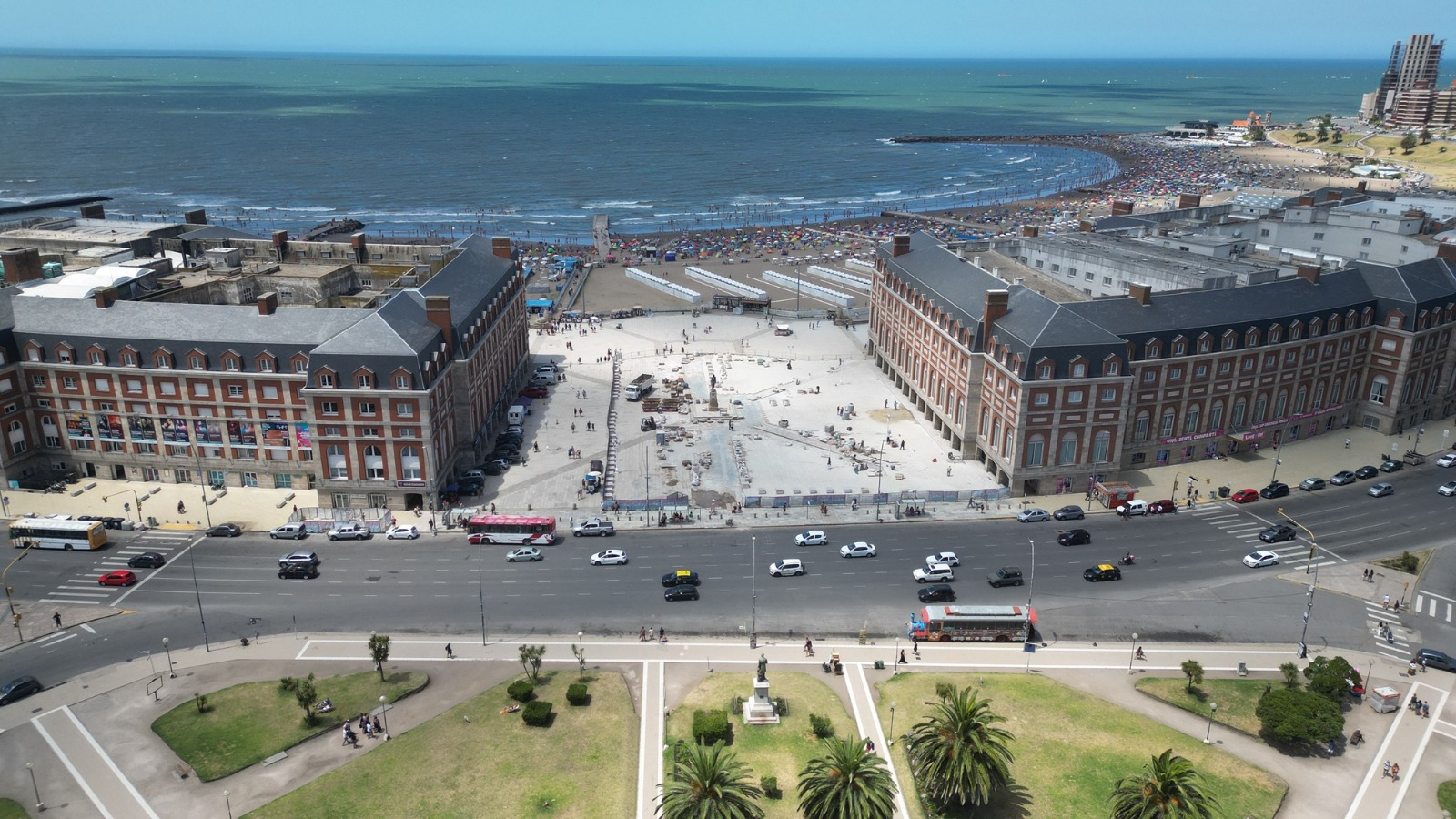 VIsta de la Rambla de Mar del Plata